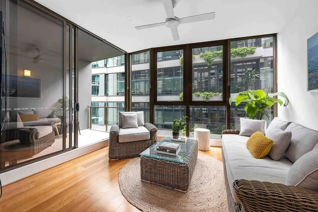 Luxe 2Bed/2Bath/Park In Newstead Lägenhet Brisbane Australien
