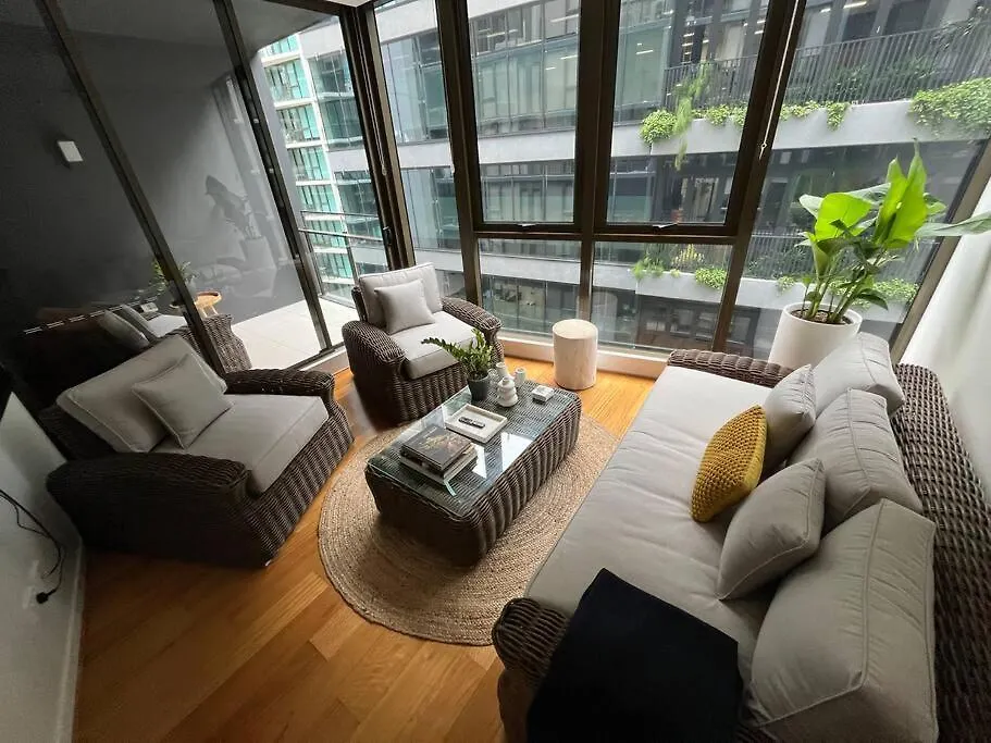 Luxe 2Bed/2Bath/Park In Newstead Lägenhet Brisbane